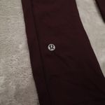 Lululemon Fast Free 7/8 Ankle Tights Dark Purple Women's 4 Gym Yoga LW6AL7 Photo 2