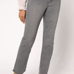 NYDJ Ellison Jeans Womens 18W Destiny Gray Straight Leg High Rise Lift Tuck NWT Photo 0