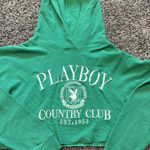 Missguided Playboy Cropped Sweatshirt Photo 0