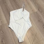 Ramy Brook BNWT White India One Piece Bathing suit Swimsuit Size Large Bride Photo 1