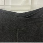 Eileen Fisher  Sz M Charcoal Heather Knit Yoga Pants Lounge Straight Leg Comfy Photo 2
