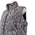 Talbots ‎ Jacket down Puffer Sleeveless women's size S Black Beige Photo 7