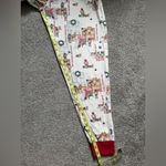 Burt’s Bees Baby Santa’s Workshop Organic Cotton PJ Pajama Bottoms ONLY Large Red Photo 14