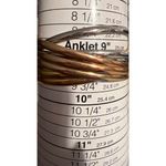 Metallic Multi Tone Cluster Bangle Bracelets Gold Silver Rose Gold Tone 9" Photo 3