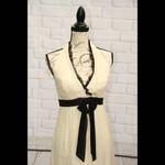 Laundry by Shelli Segal Cream Polka Dot Dress 6 Photo 2