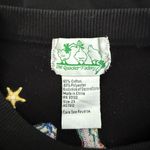 Vintage Quaker Factory Cowboy Boots Sweatshirt Western Sweater, Size 2X Black Photo 3