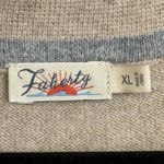 Faherty  Jackson Sweater Dress Tan Oatmeal Long Sweater XL Photo 9