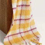 MNG Jeans Mango MNG  Maxi Check Scarf Mustard/Cream Photo 1