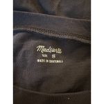 Madewell  Classic Black Shortsleeve Shirt Size Small Photo 2