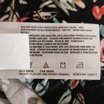 Jessica Simpson  Black Floral Print Ankle Pants NWT Size Medium Black Floral Pant Photo 9