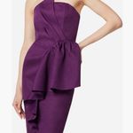 Elliatt NEW Reception Cascade Ruffle Strapless Dress in Purple, Size L $170 Photo 14
