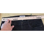 Frame  Denim Size 29‎ Le Skinny De Jeanne Jeans Black Distressed Raw Hem Photo 6