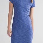 Lululemon Athletica &go Where-To T-Shirt Dress Heathered Sapphire Blue Size 10 Photo 0