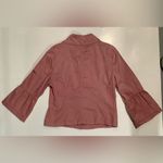 Live a Little  Pink Button-Up Blazer Photo 7