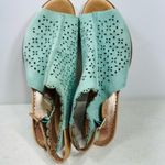 Miss albright anthropologie Women Shoes size 7 Green Photo 4