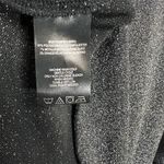 Andrew Marc Sport Womens 3X Black Silver Glitter Mock Neck Sweater Pullover Photo 5
