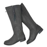 Ella Moss  Rachel Tassel Knee High Leather Boots Black Size 7 Photo 0