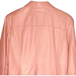 Uniform John Paul Richard Genuine Lame Leather Jacket Pink Size L Photo 8