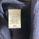 Caslon  Navy Blue Floral Print Button Front Tank Top Women's XL Photo 3