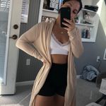 Forever 21 Lightweight Tan Cardigan Photo 0