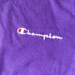 Champion  purple short sleeve cropped tee Photo 3