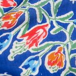 Givenchy Vintage Paris Pink & Blue Floral Scarf Wraps Photo 7