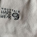 Mountain Hardwear Microchill Zip T Fleece Pullover gray women’s size medium Photo 2
