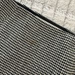 Carlisle  Black and White Plaid Wool Skirt Photo 2