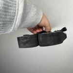 Tory Burch Black White Geometric Logo Wedge Flip Flop Sandals Women's Photo 4