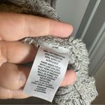 Leith NWT  Heather Grey Delicate Knit V Neck Sweater S Photo 6