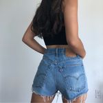 Levi's Vintage Levi’s 570 Y2K 90s high waist denim cutoff shorts Photo 1