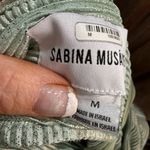 Sabina Musayev Green Wrap Dress with Puff Sleeves Size M Photo 7