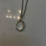 Kendra Scott  kiri gold teardrop Necklace with Crystal Pendant Photo 1