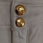 G by Guess Guess L Dress White Flare Pants Gold Hardware Photo 9