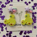 Disney Earrings Yellow Photo 1