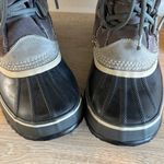 Sorel  Joan of Arctic Tall Pull On Cinchable Rubber & Suede Winter Boots, 9 Photo 2