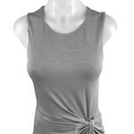 Lovers + Friends  Jenna Gray Twist Knot Sleeveless Midi Bodycon Tank Dress Size S Photo 2