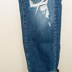 KanCan USA KanCan Light Wash High Rise Destructed Cuffed Ankle Boyfriend Jeans Photo 5