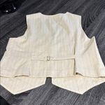 Sanctuary  Cream Vest with Black Accents Photo 2