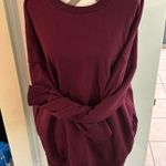 Zenana  burgundy sweatshirt Photo 0
