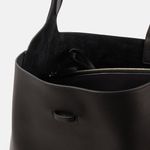 NWT THE ROW Blake Leather Tote Shoulder Bag in Black Photo 15