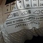 Straye Logan Puff Dusty Pink White Suede Flame Womens 7.5 Skate Shoe Mens Size 6 Photo 9