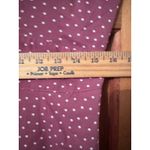 Abercrombie & Fitch Burgundy Polka Dot Smocked 90's Tie Sleeve Mini Dress L Photo 6