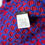 J.Crew  Infinity Scarf Red Blue Wool Cashmere Photo 2