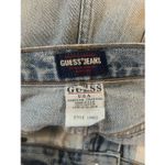 Guess ‎ Jeans Vintage Light Wash Frayed Hem Button Fly Denim Shorts Size 8/29 Photo 1