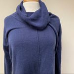 Carol Rose  Cowl Neck Sweater Navy M Photo 1