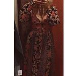 Free People  A New Way Maxi  Navy Combo Dress Photo 7