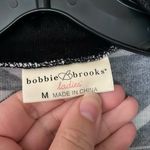 Bobbie & Brooks Bobbie Brooks Ladies Black & White Aztec Print Open Front Cardigan Size Medium Photo 3