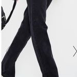 Pretty Little Thing TALL BLACK RIPPED SPLIT HEM STRAIGHT LEG JEANS 12 Photo 3