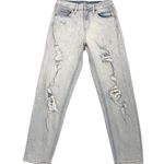 Wild Fable Jeans Distressed Blue Denim Mom Jeans Size Women's 00 Photo 2